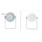 Set of 2 (1 white + 1 grey)