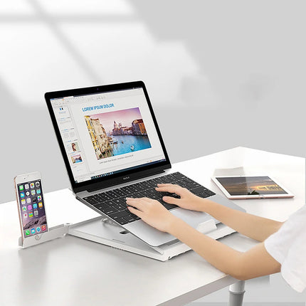 Multifunctional Folding Laptop Stand Aluminium Monitor Riser
