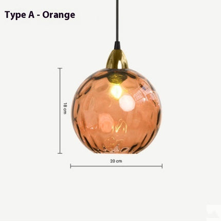 Modern Water-Wave Glass Ball Chandelier – Nordic Style | 10 Colours