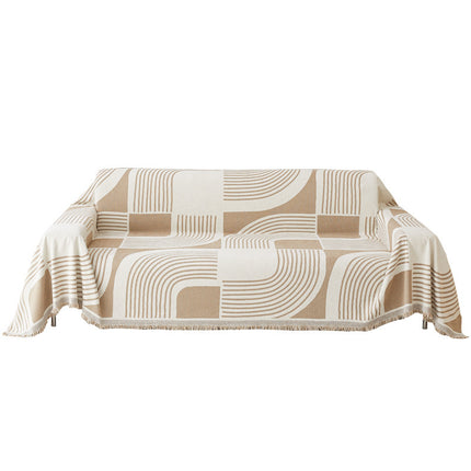 Chenille Sofa Cover | Luxury Full Wrap Couch Throw