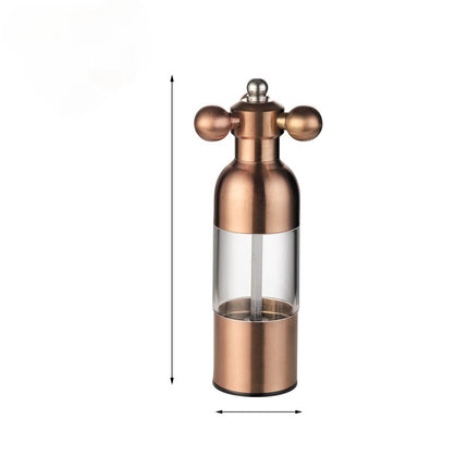 Tap Head Pepper Grinder | One Hand Salt & Spice Mill