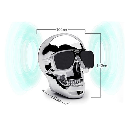 Skull Bluetooth Speaker | Wireless Portable Rechargeable Speaker