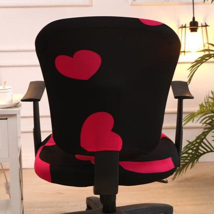 Office Chair Cover Set Stretch | Washable Seat & Back Covers