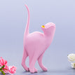Pink Purring Cat