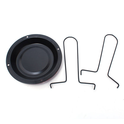 Upright Chicken Grill Pan – Carbon Steel | 20 × 18 cm