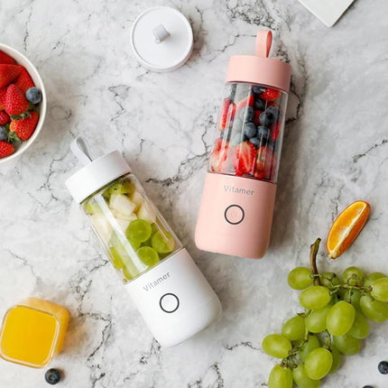 Portable USB Blender Bottle 350ml | Rechargeable Smoothie Maker