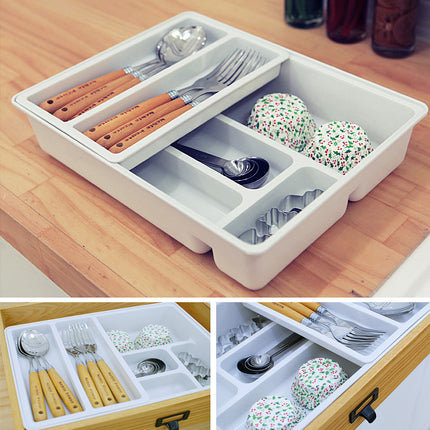 Drawer Storage Box – Ideal for Cutlery & Stationery, Organiser | Ikeame