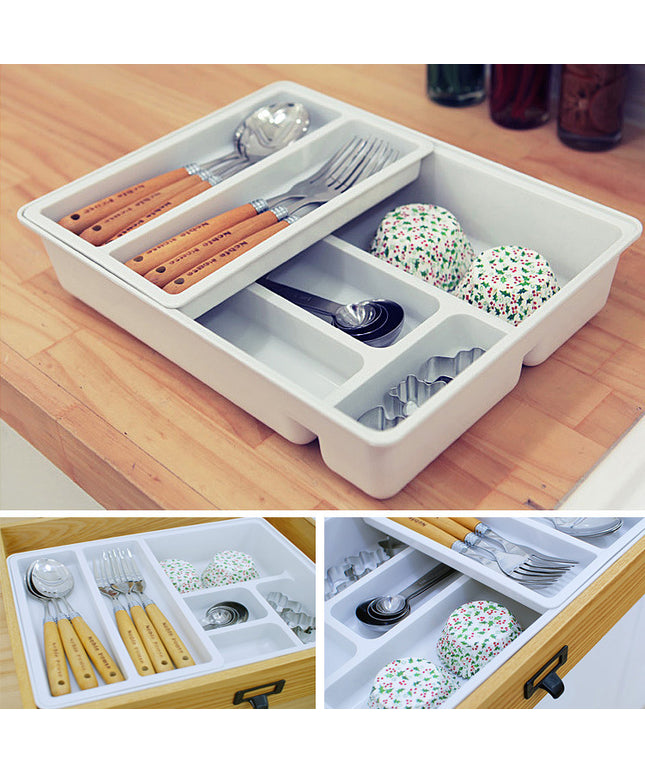 Drawer Storage Box – Ideal for Cutlery & Stationery, Organiser | Ikeame