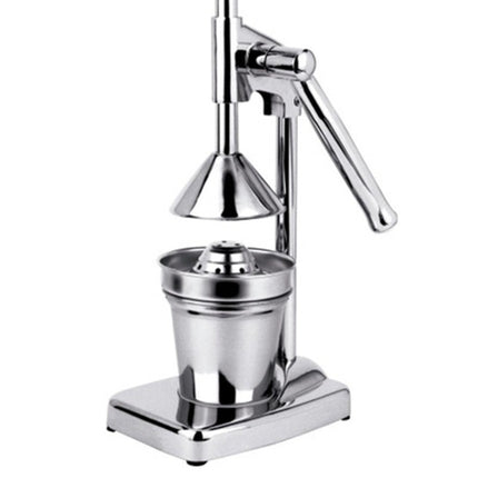 Hand-Pressed Stainless Steel Juicer 🍊 – Manual Citrus Press