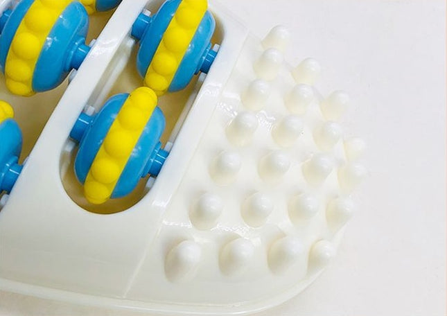 Dual Acupressure Reflexology Foot Massager – Stress & Pain Relief Tool