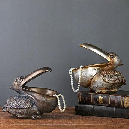 Pelican Trinket Dish | Decorative Key & Jewellery Holder