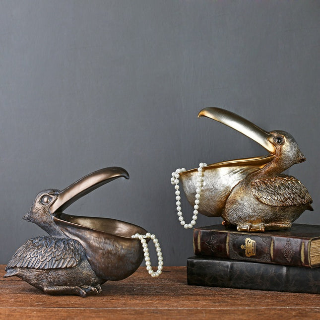 Pelican Trinket Dish | Decorative Key & Jewellery Holder