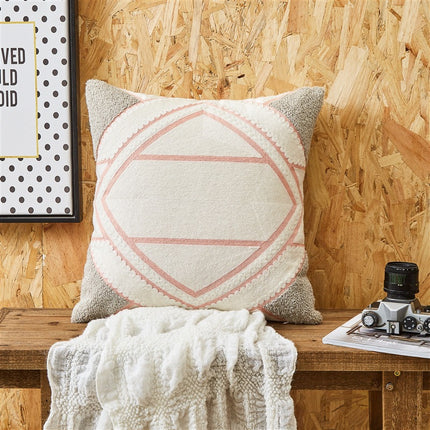 Geometric Embroidered Cushion Covers - 29 Designs | Modern Nordic Pillowcases