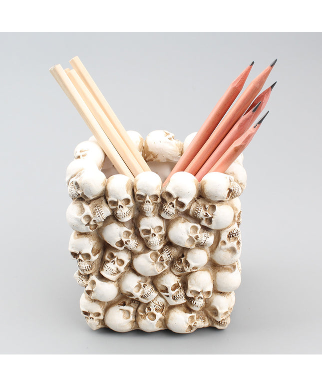 Skull Squad Pen Holder – Small, Bold & Unapologetic 💀✨