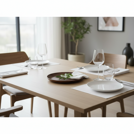 Luxury Dark Wood Plates & Serving Trays – Handcrafted Dinnerware | 11–20 cm