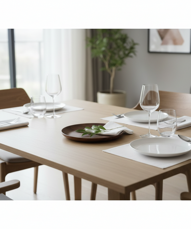 Luxury Dark Wood Plates & Serving Trays – Handcrafted Dinnerware | 11–20 cm