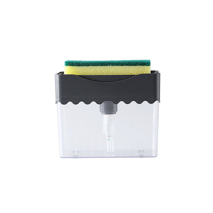2-in-1 Kitchen Soap Dispenser with Sponge – Cleaning Box | Ikeame