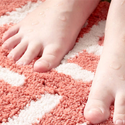 Fruit Bathroom Mat | Peach & Lemon Non-Slip Bath Rug
