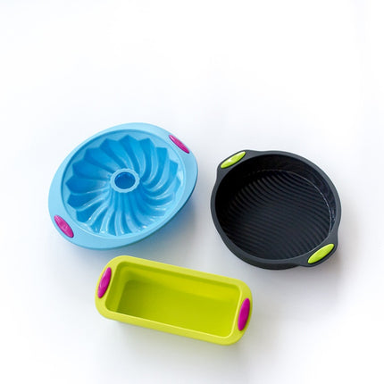 Silicone Baking Mould Set – Bread, Cake, Muffin, Tiramisu, Bundt & Doughnut Shapes | 2, 3 or 5 Pieces