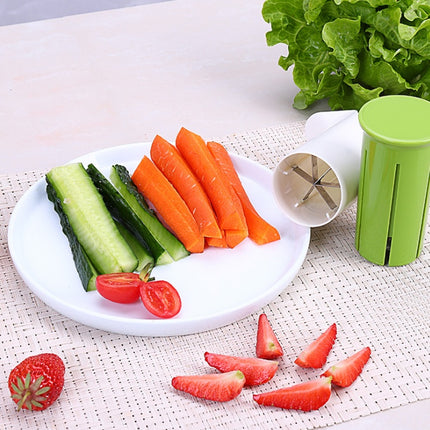 Kitchen Slicer for Fruits & Vegetables – 6 Stainless Steel Blades