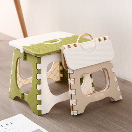 Children's Bathroom Small Bench Portable Plastic Folding Stool