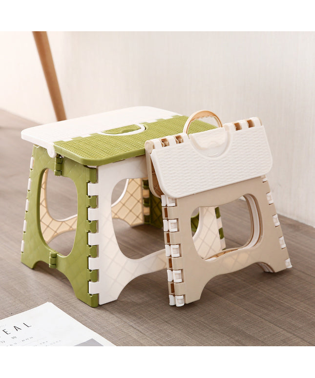 Children's Bathroom Small Bench Portable Plastic Folding Stool