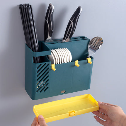 Chopsticks cage wall-mounted drain rack