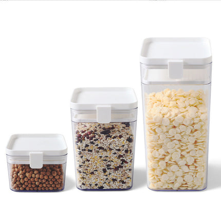 Airtight Kitchen Storage Jar - Food Container 500ml 1000ml 1600ml