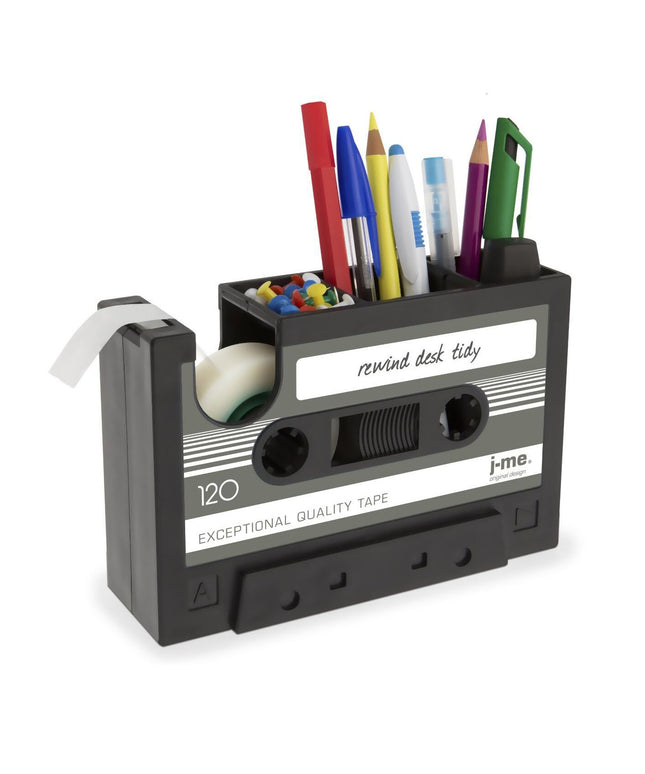 📼 Cassette Tape Desk Organiser – Retro Style, Modern Function
