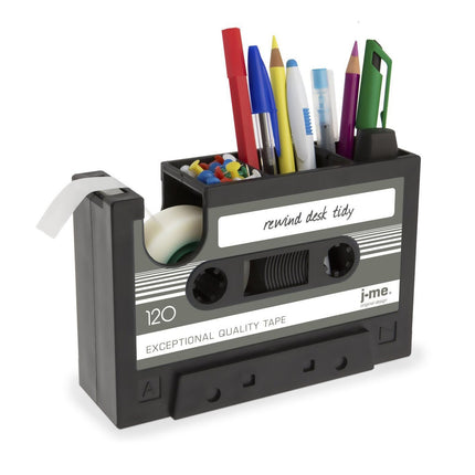 📼 Cassette Tape Desk Organiser – Retro Style, Modern Function