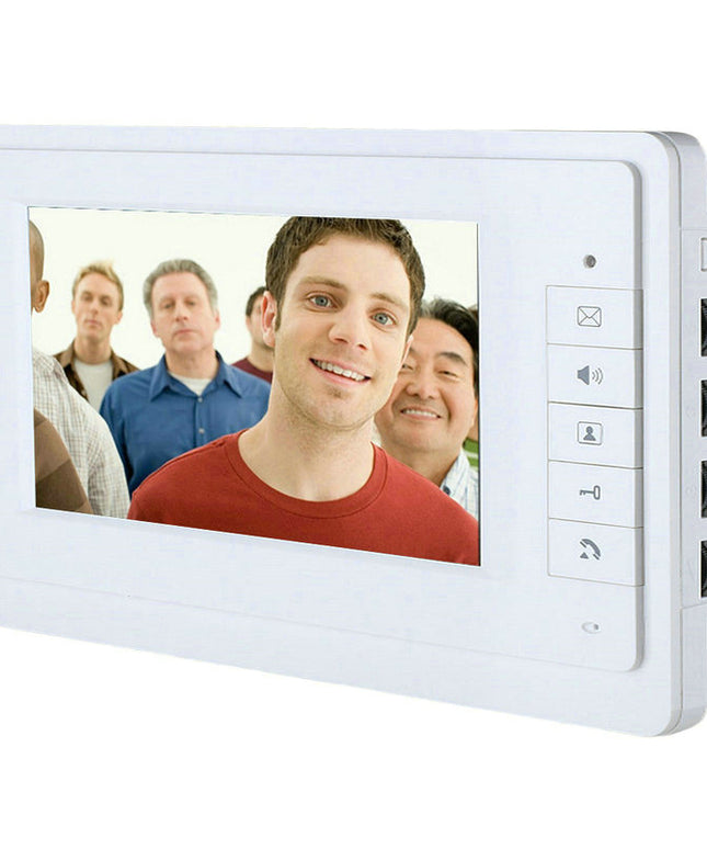 ENNIO 7-Inch Video Doorbell Intercom – Night Vision & Rainproof | Ikeame