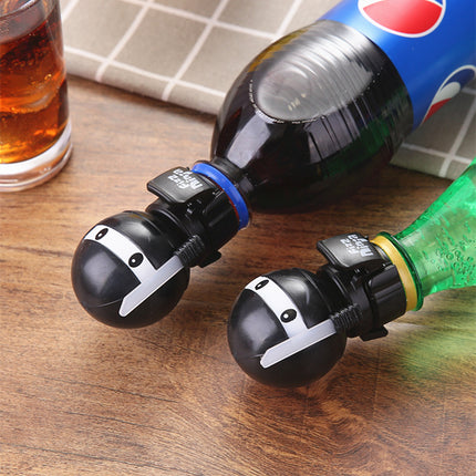 Fizz Ninja Carbonated Drink Saver | Leak-Proof Fizzy Bottle Lid