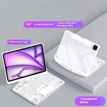 💻✨ 360° Swivel iPad Keyboard Case – Work, Create, Rotate
