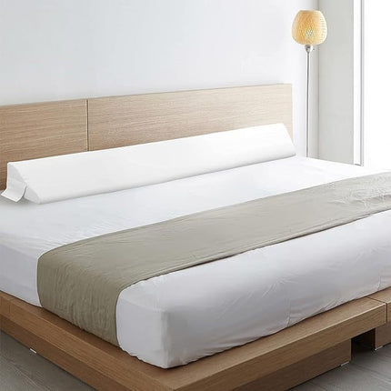 Long Triangle Foam Wedge Pillow – Gap Filler for Bed