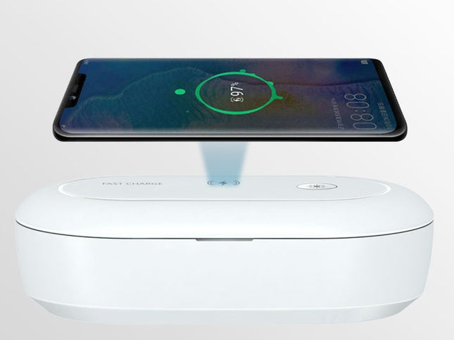 Multifunctional UV Steriliser Box with Wireless Charging | Ikeame