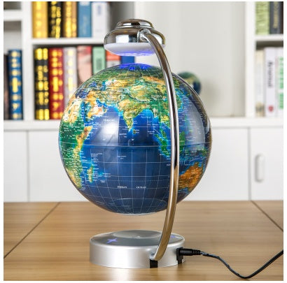 🌍 Magnetic Levitation Globe – The Art of Defying Gravity