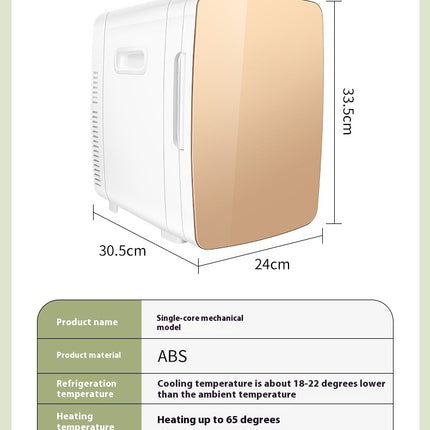 15L Car Refrigerator Digital Display For Dormitory Single Household Refrigerator Mini Refrigeration