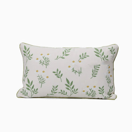 Embroidered Plant & Flower Cushion Covers – 16 Embroidered Designs 🌿🌸