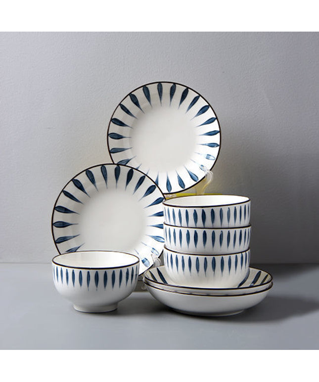 Bone China Tableware Set | Japanese Style Dinner Set