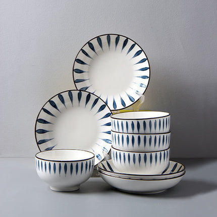 Bone China Tableware Set | Japanese Style Dinner Set