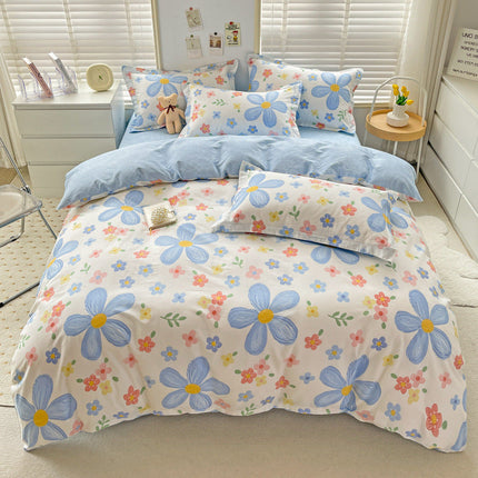 Household bedding student single minimalist style quilt cover sheets – Trendy & Practical for Daily Living