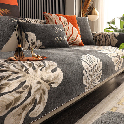 Modern light luxury wind chenille sofa cover cover towel – Trendy & Practical for Daily Living