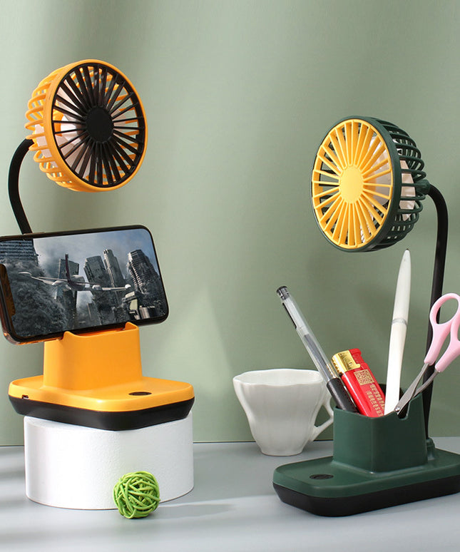 USB Desk Fan Pen Holder – Mini Cooling Desk Organiser