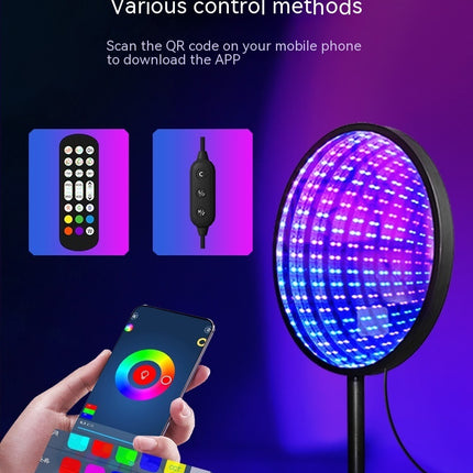 Creative Tunnel Multi-layer Led Mirror Ambience Light