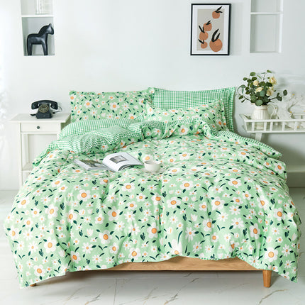 Floral or Check Bedding Set UK | Modern Duvet Cover Set