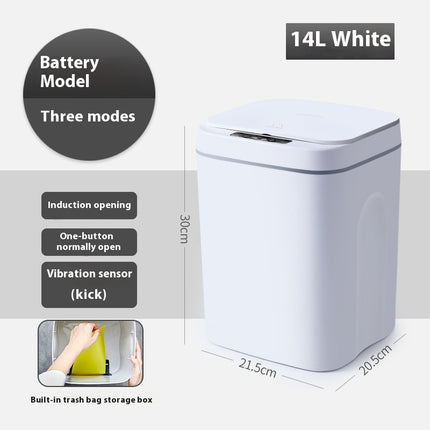 Smart Inductive Ashbin Home Living Room Bathroom Automatic