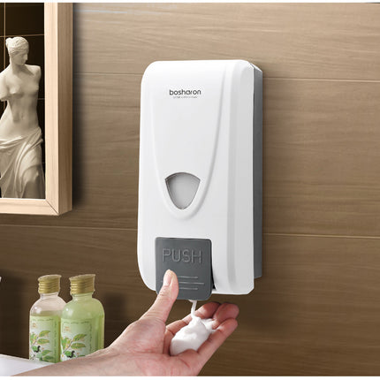Wall-Mounted Foam Soap Dispenser – 1000ml ABS Bathroom Accessory | Ikeame