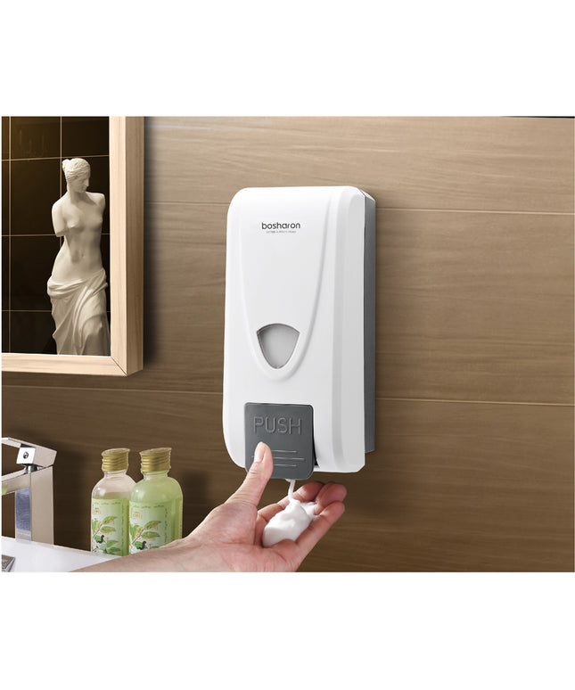 Wall-Mounted Foam Soap Dispenser – 1000ml ABS Bathroom Accessory | Ikeame