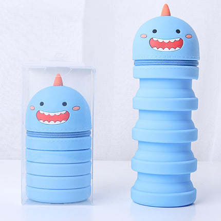 Cute Silicone Retractable Pen Holder – Expandable Desk Organiser