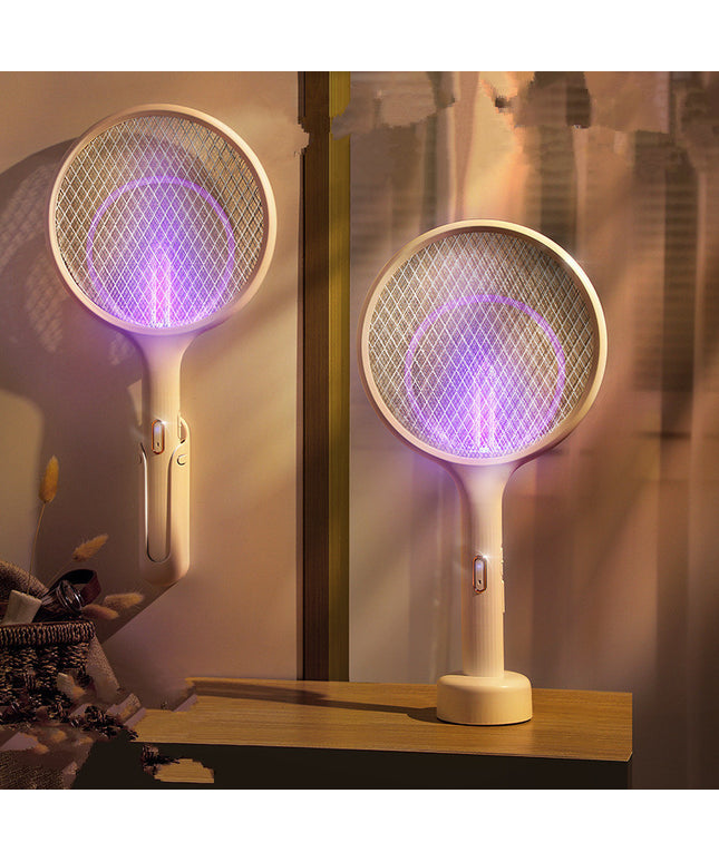 Electric Rechargeable Mosquito & Fly Swatter